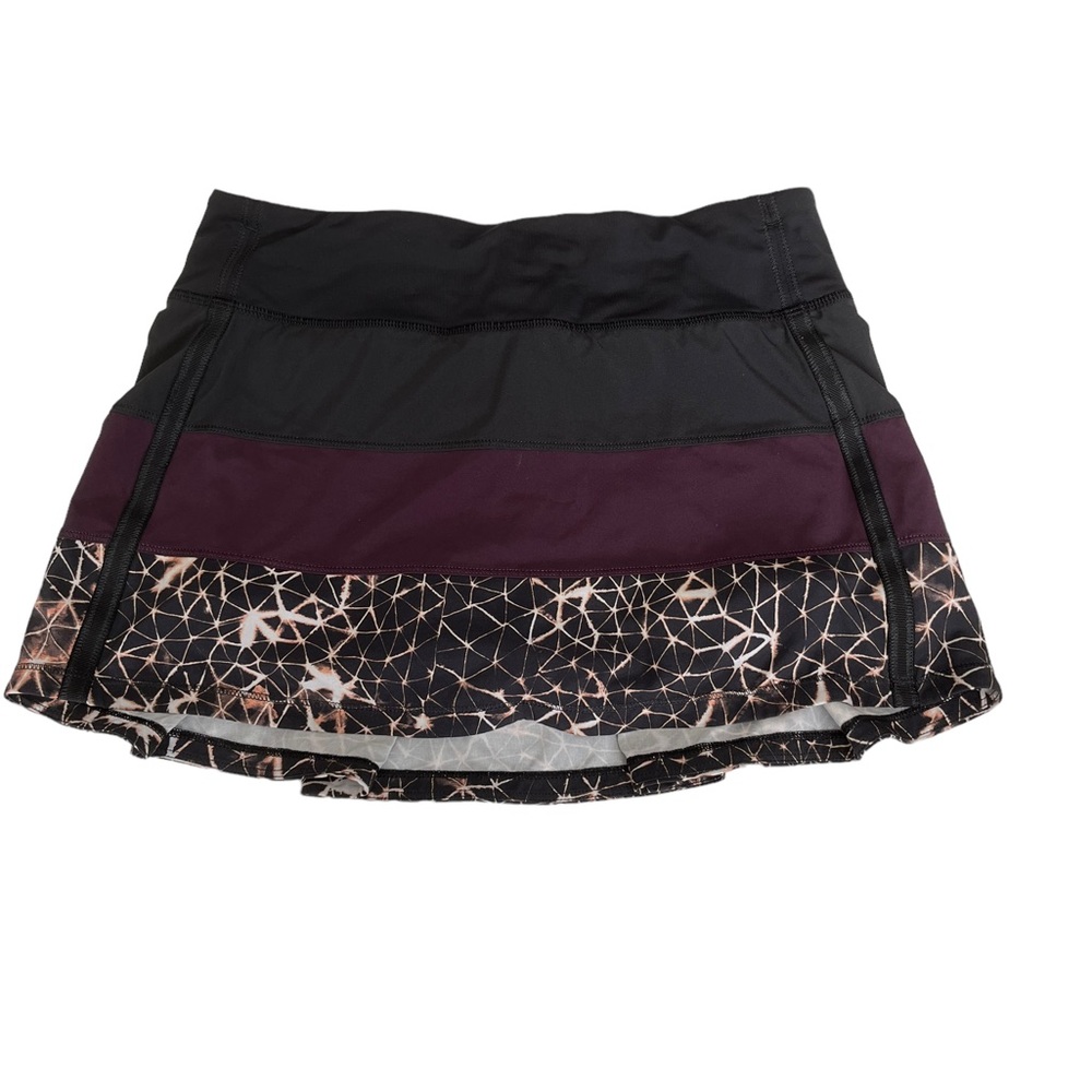 Lululemon Pace Rival Pleated Color Block Running … - image 2